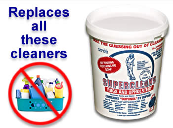 Buy Supercleans and replace all these Buy Supercleans and replace all these