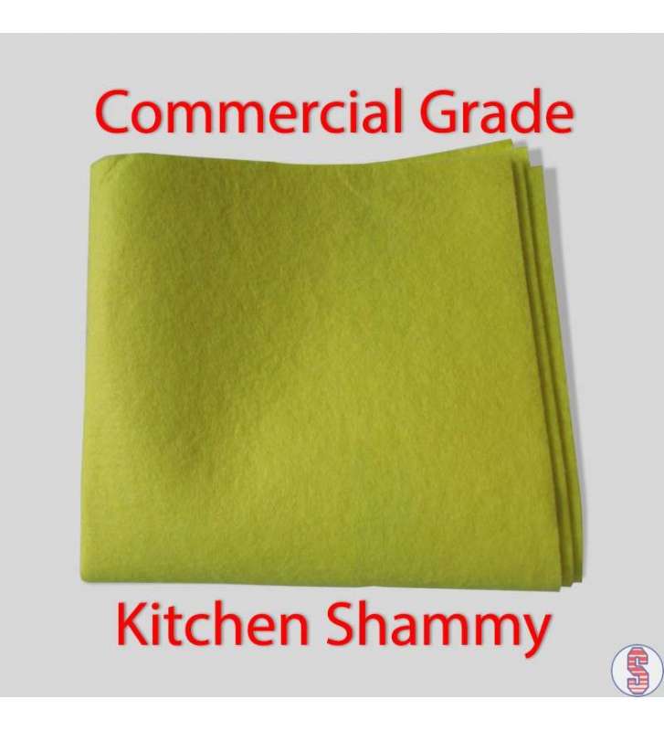 Kitchen Shammy 15 x 15 inch Yellow
