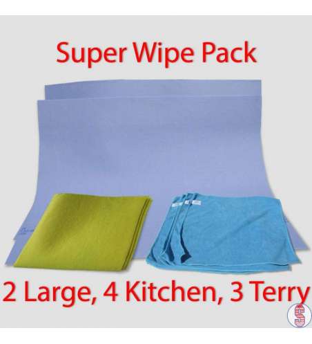Super Wipe Up Pack-9