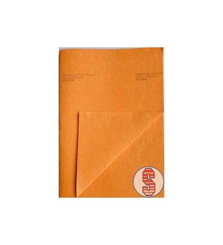 SUPER SHAMMY ORANGE GERMAN 260 GRAM COMMERCIAL GRADE, 20 X 28 INCH LARGEST SIZE
