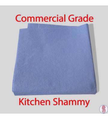 Kitchen Shammy 15 x 15 inch Blue, 140 gram
