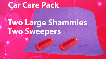 Sweeper and Shammy Car Care Pack